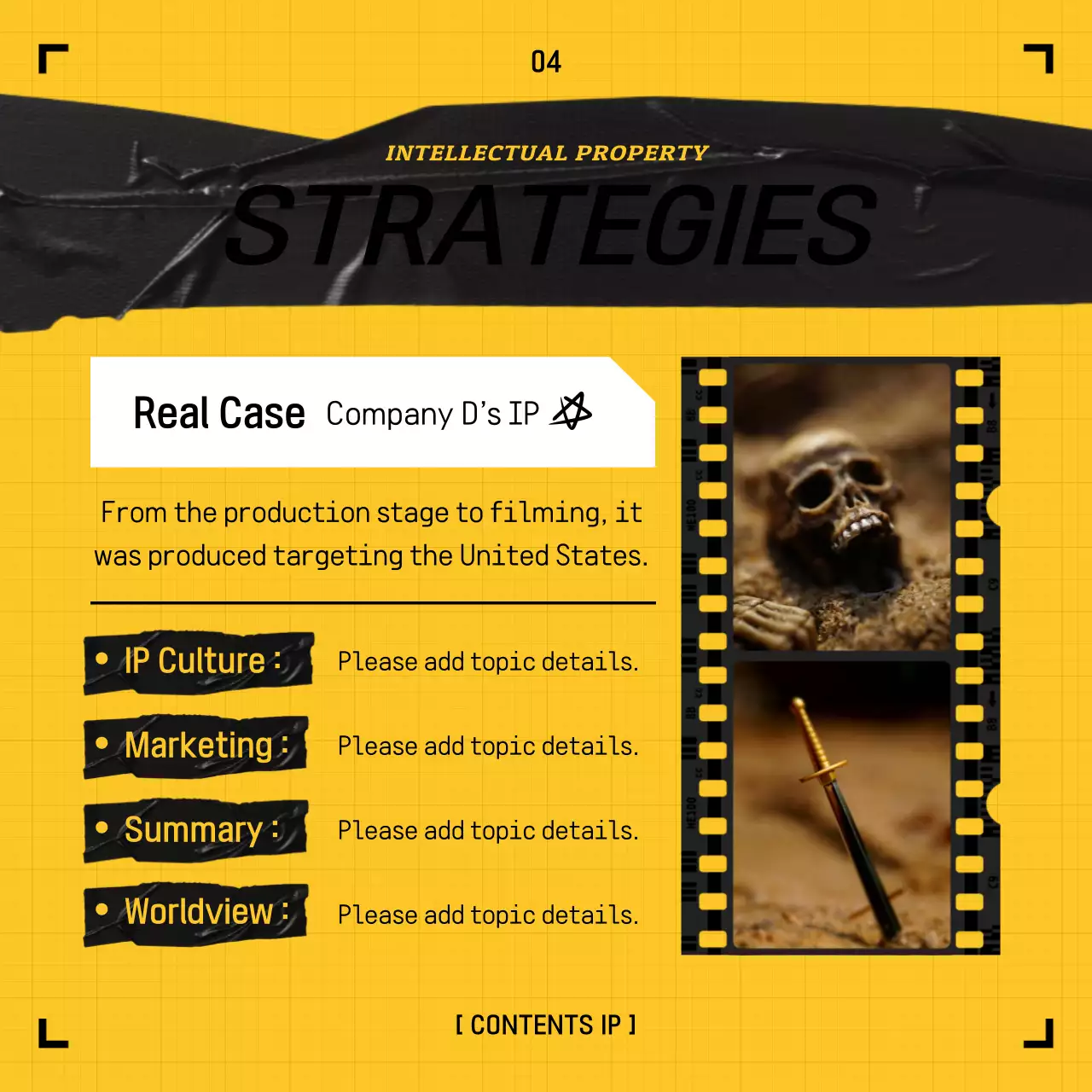 Yellow Retro Ip Laws Guide Instagram Carousel