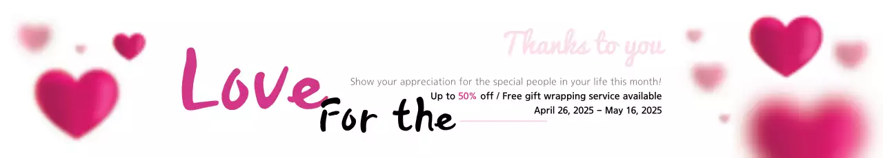 Banner promocional de amor elegante rosa