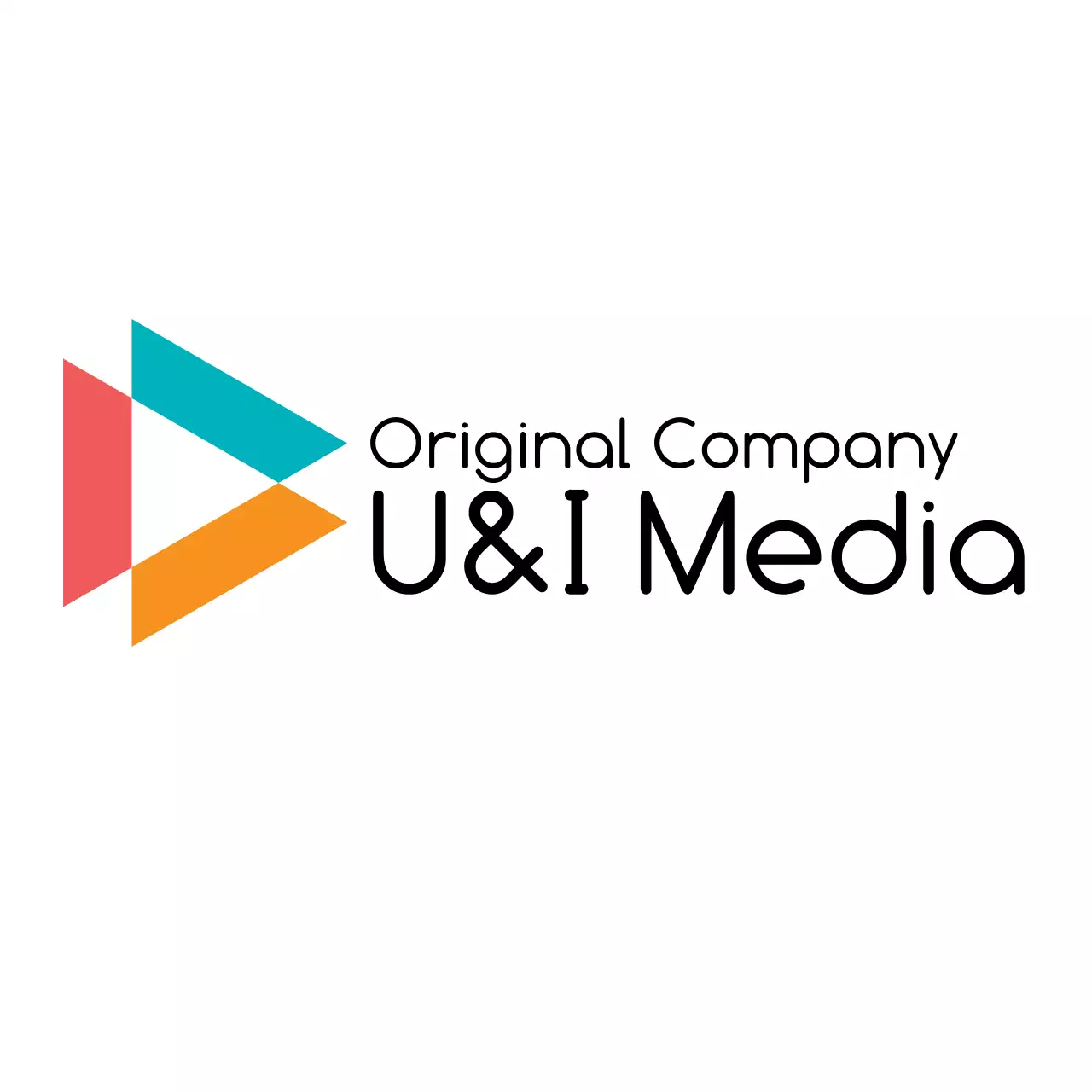 Colorful Modern Media Advertisement Logo