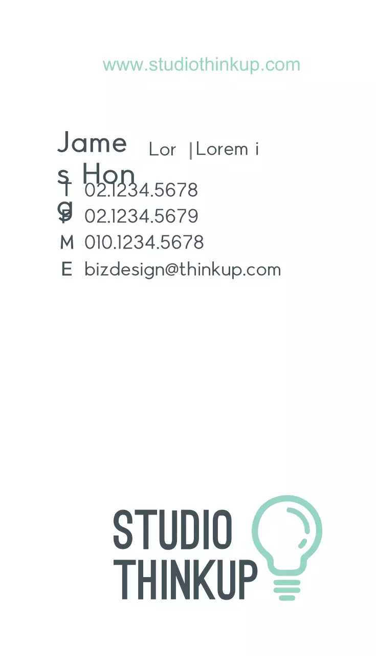 Cartão de visita moderno azul-petróleo