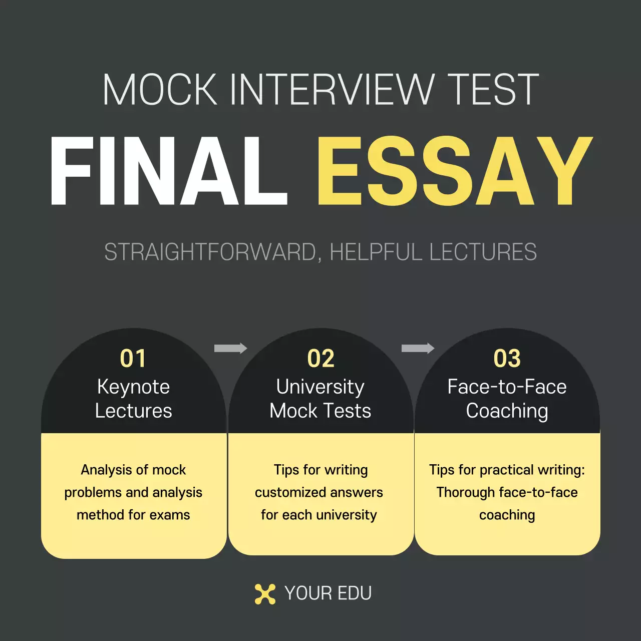 Purple Modern Lecture Announcement Instagram Post