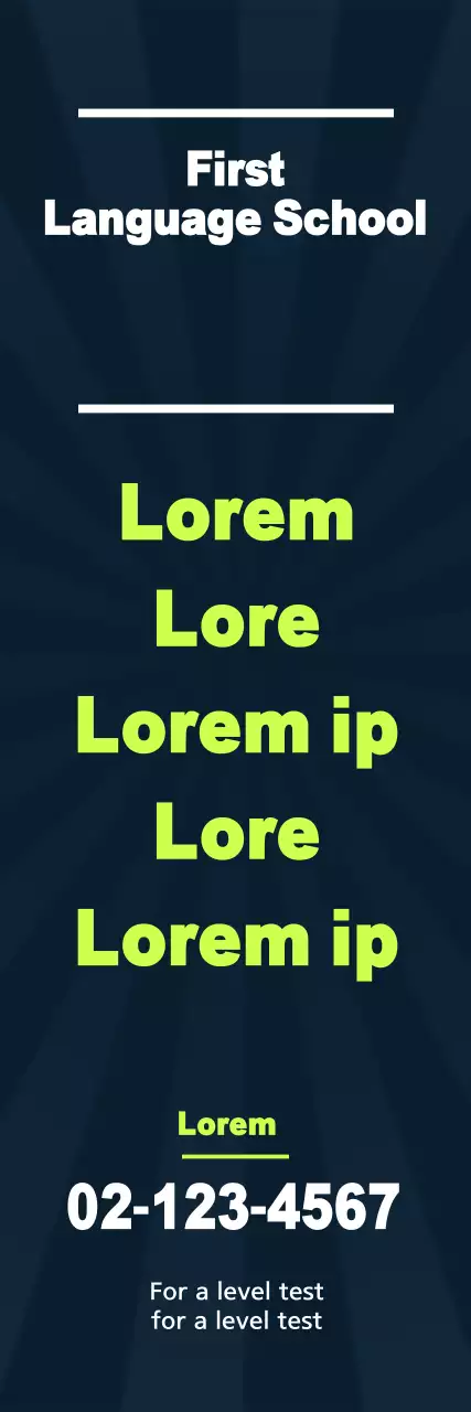 Banner de propaganda em linguagem moderna da Marinha