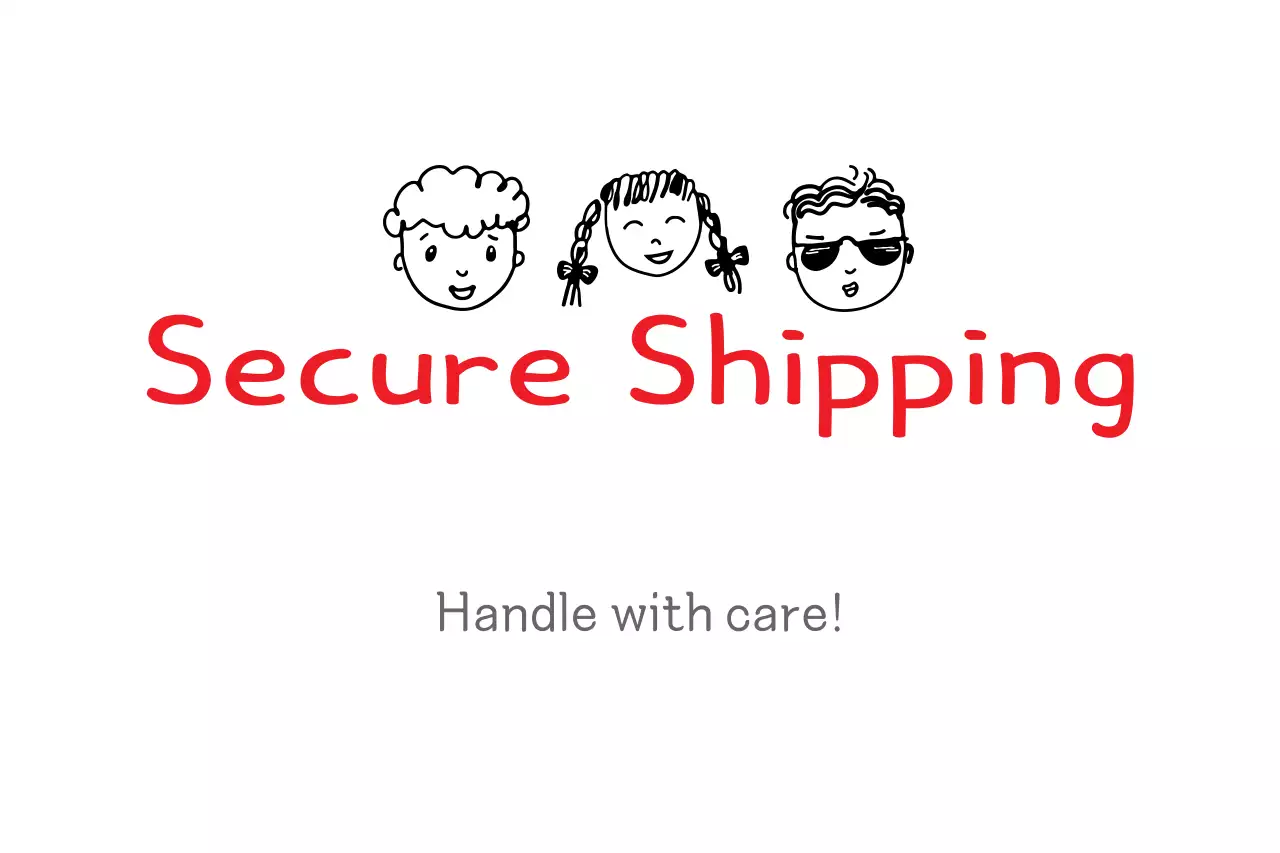 Red Simple Shipping Notice Banner