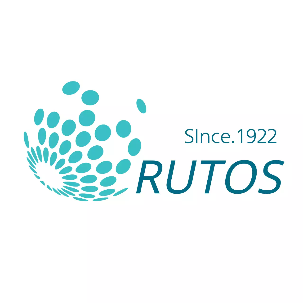 Teal Modern Business Card Logo