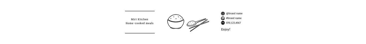 Kotak Bento Ikon Sederhana Putih