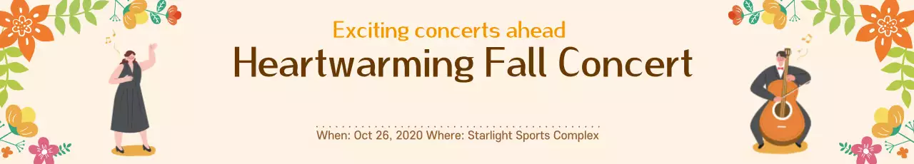 Estandarte Concerto_Garo de outono