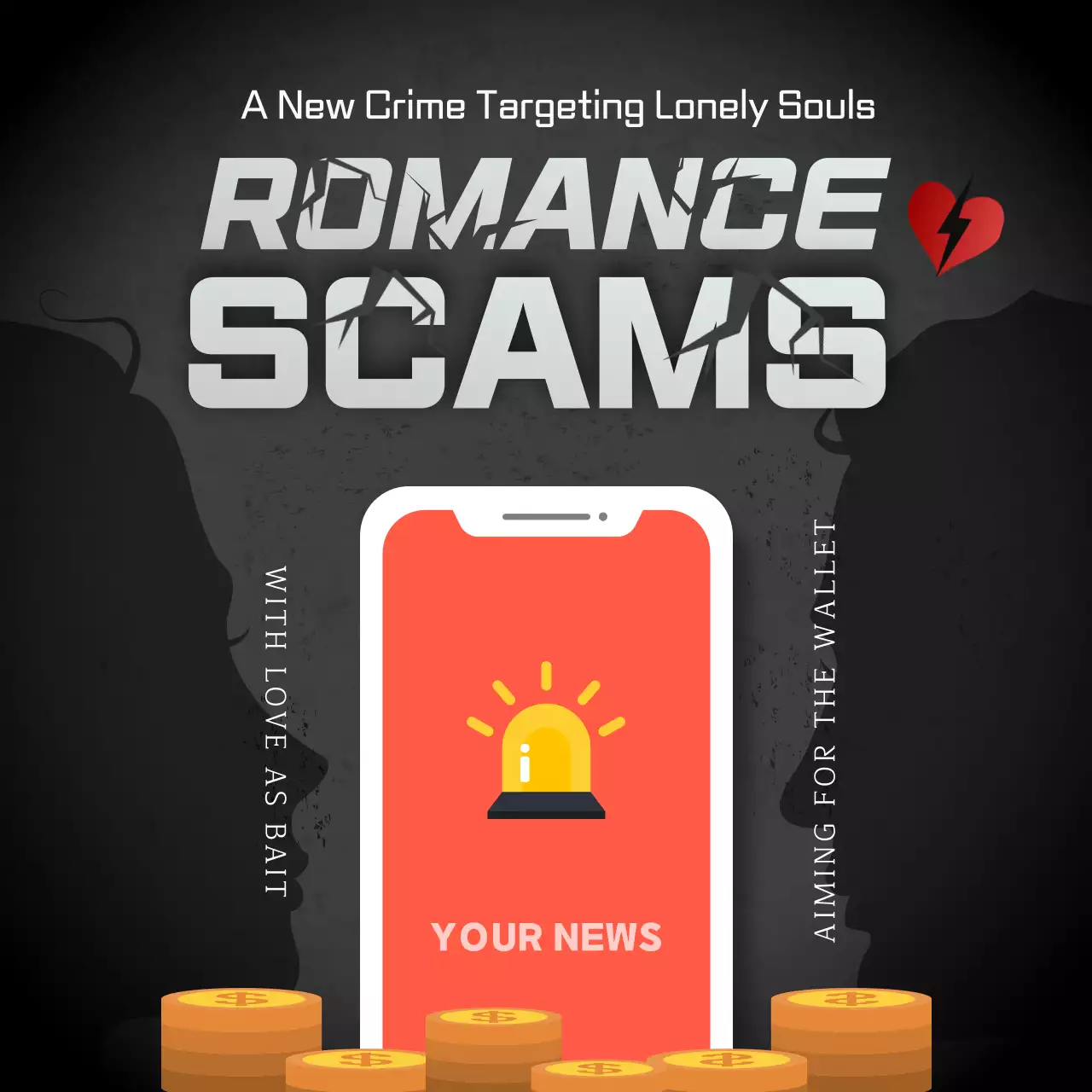 Berita Romantis Modern Kulit Hitam Instagram Carousel