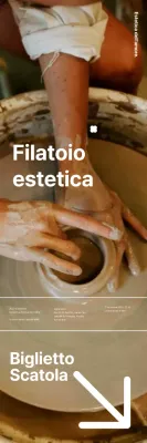 Promuovere uno spettacolo teatrale con un concetto di ceramica emozionale