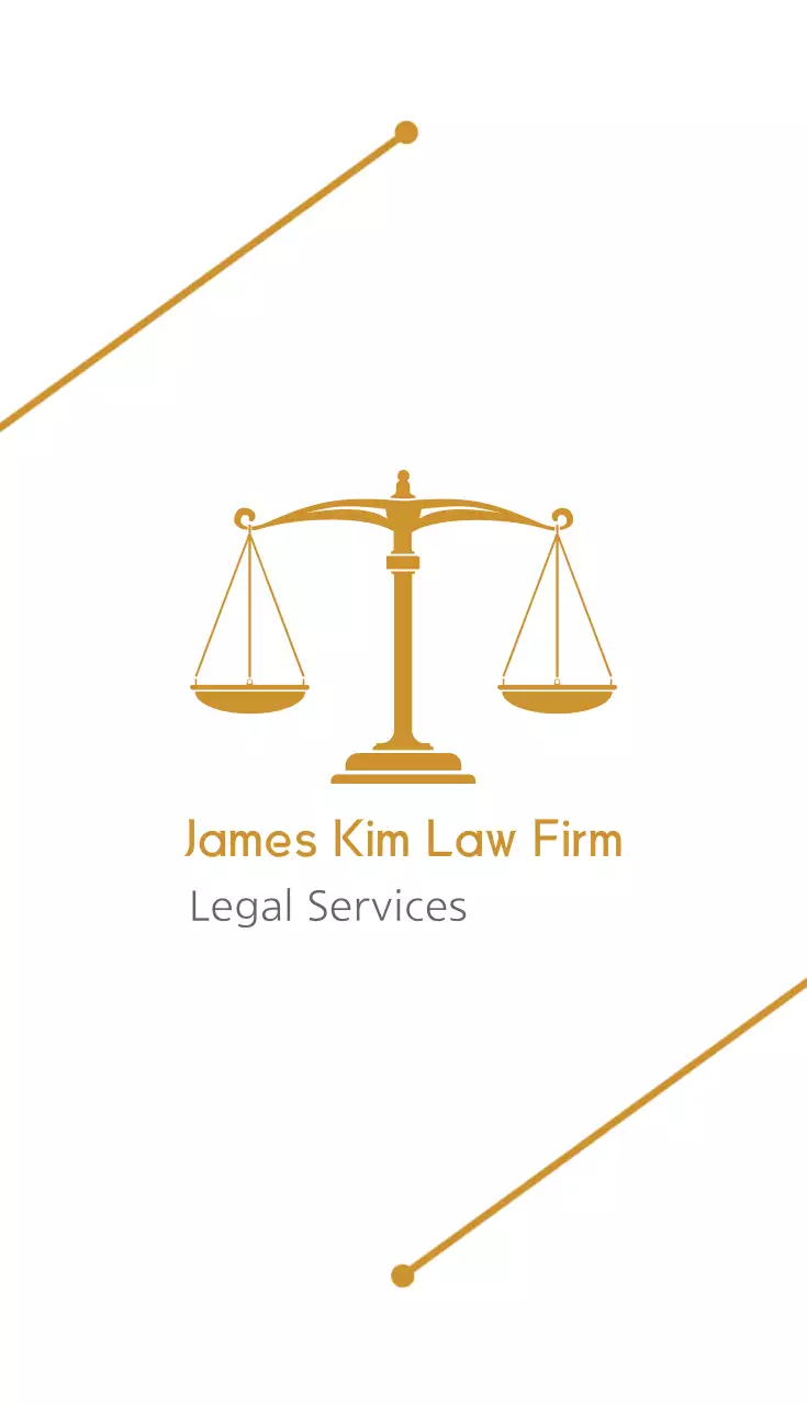 Gold Classic Legal Advertisement Business Card