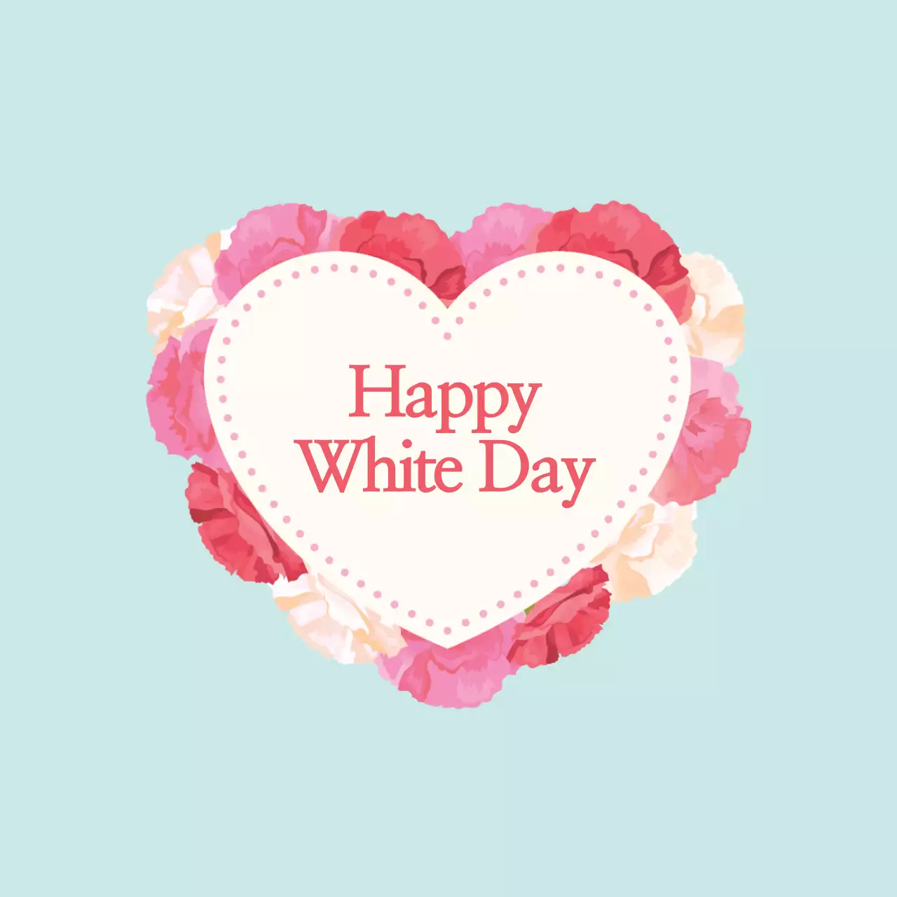 Etiqueta azul ilustrada com um coração sentimental para o Dia dos Namorados