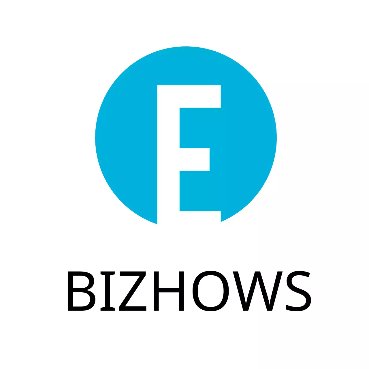 Blue Modern Business Card Logo