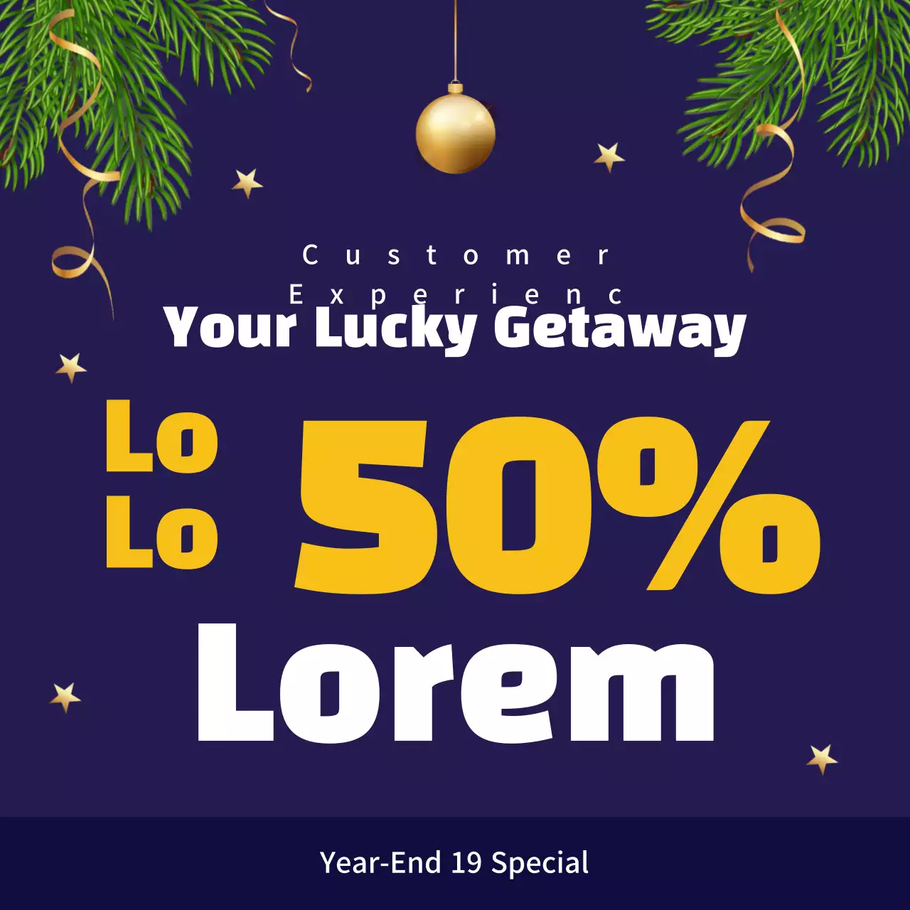 Biểu ngữ khuyến mại giảm giá lễ hội của Navy