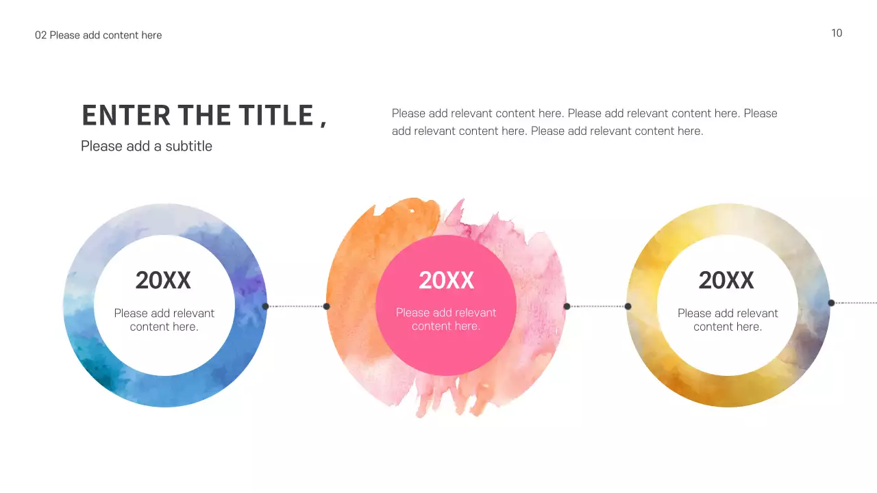 Presentasi Panduan Minimalis Berwarna-warni