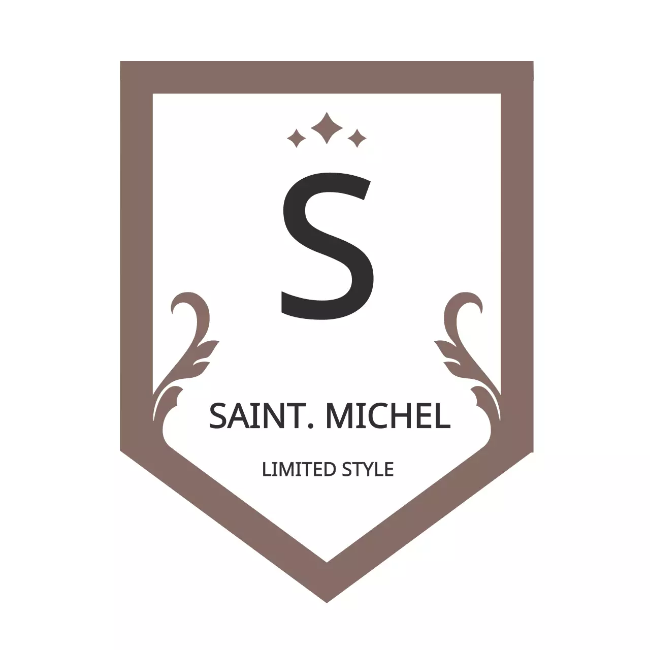 Brown Elegant Design Logo