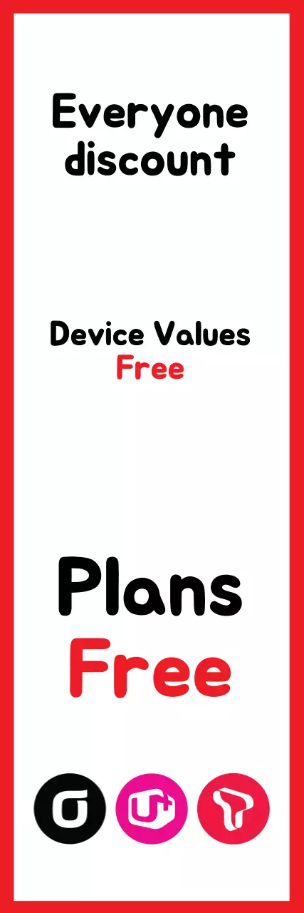 Banner promocional de desconto mínimo vermelho