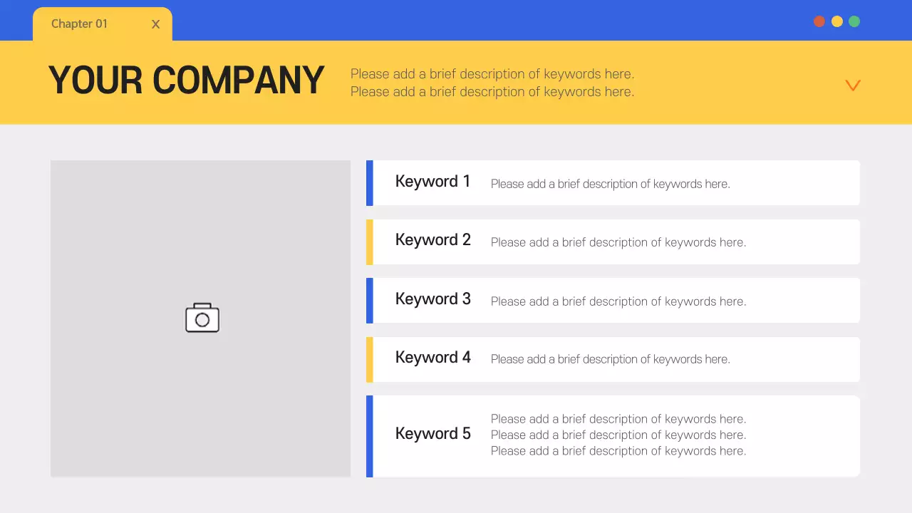 Blue Modern Kit Promotion Presentation