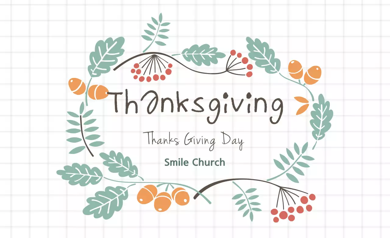 Green Rustic Thanksgiving Invitation Banner