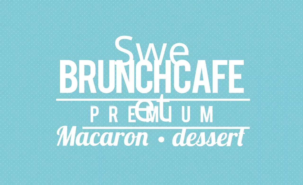 Blue Clean Cafe Promotion Banner