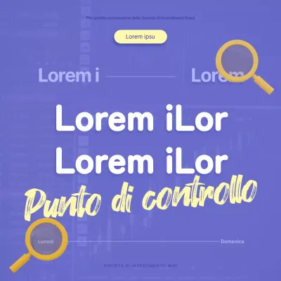 Ticker azionario pulito e carino con grafico azionario sullo sfondo