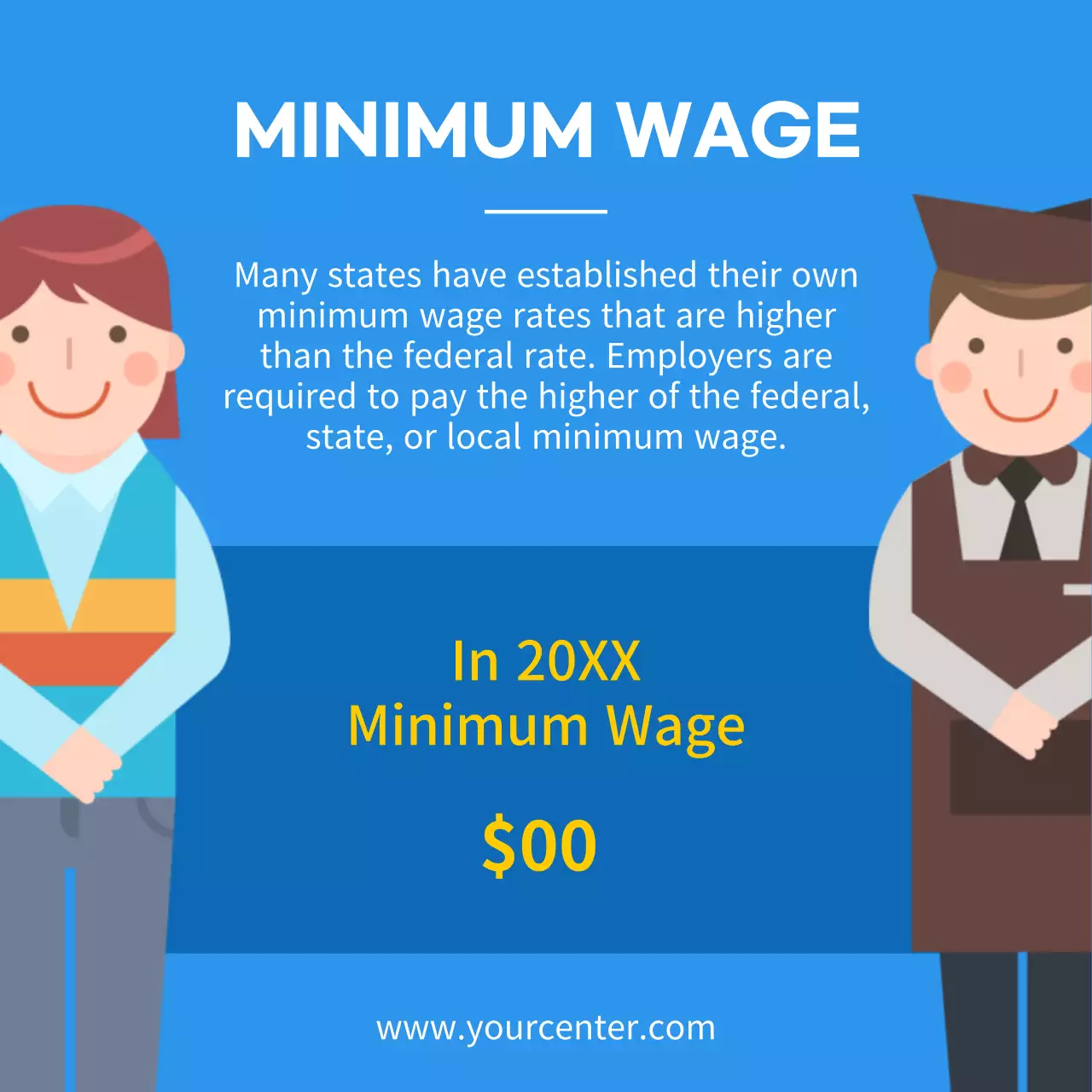 Orange Simple Labor Guideline Instagram Post