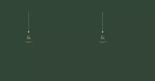 Green Jewelry Shopping Bag