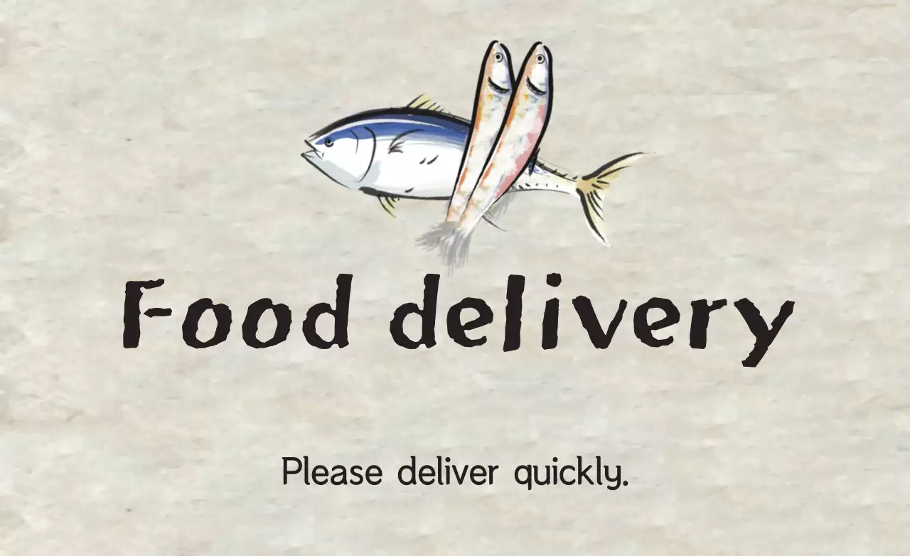 Banner de promoção de comida simples bege