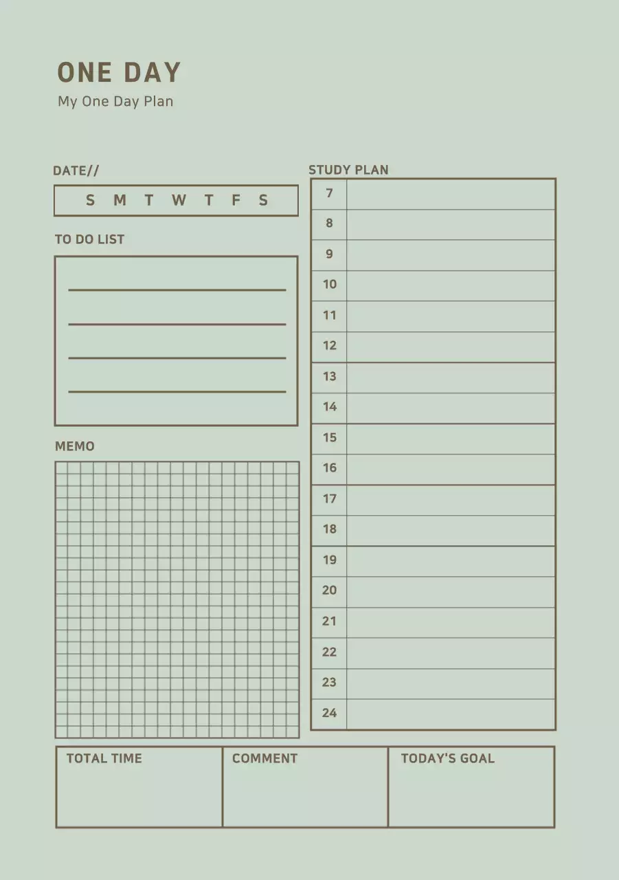 Kế hoạch hàng ngày