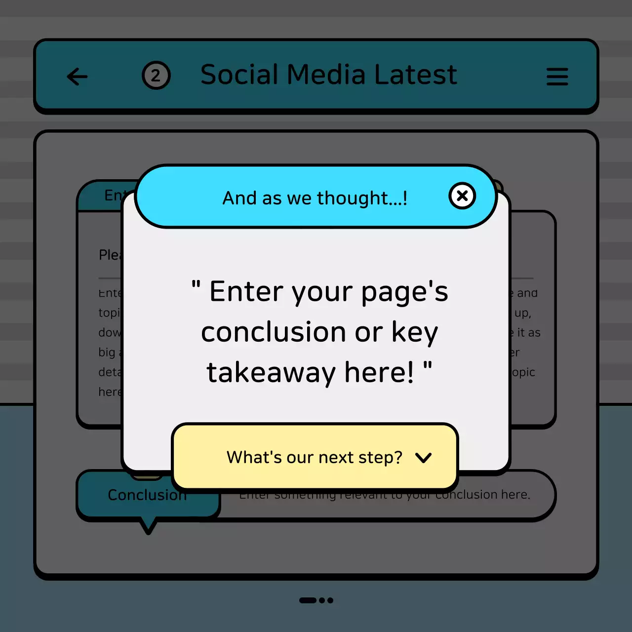 Blue Modern Marketing Report Instagram Carousel