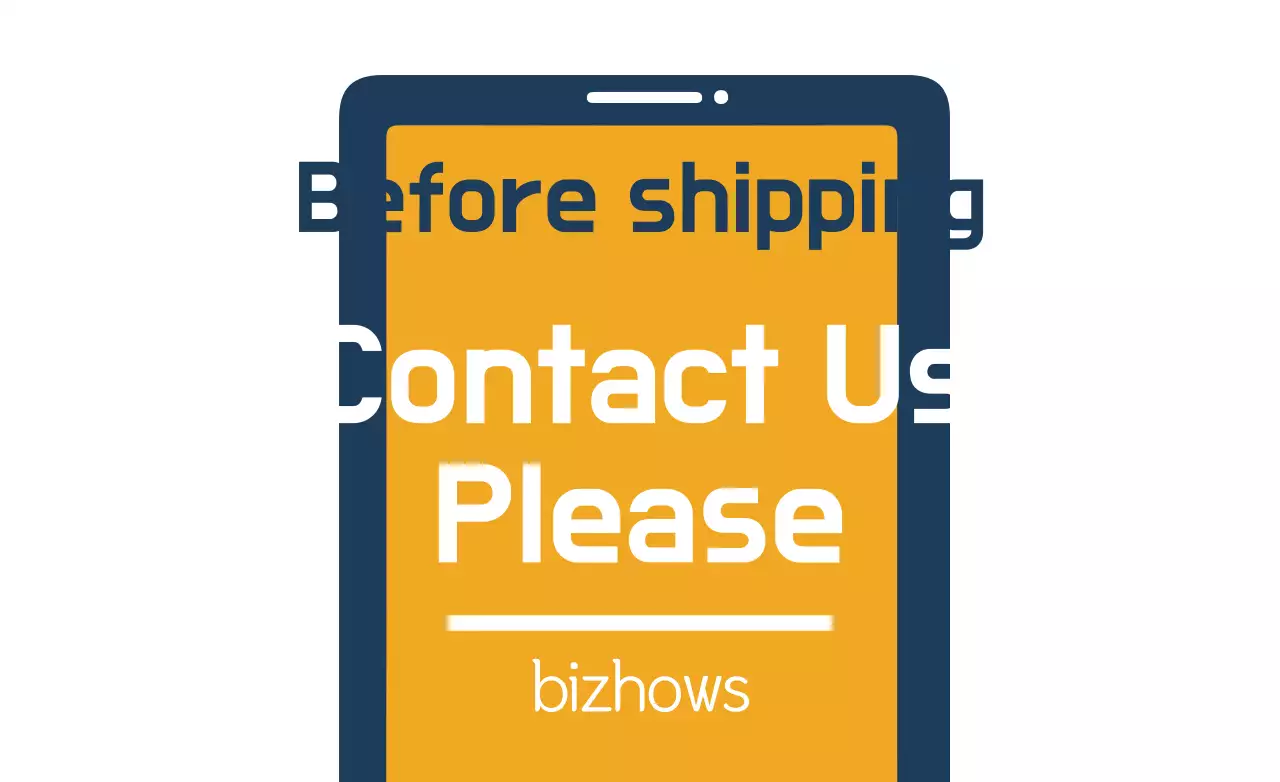 Banner de Aviso de Envio Moderno Azul