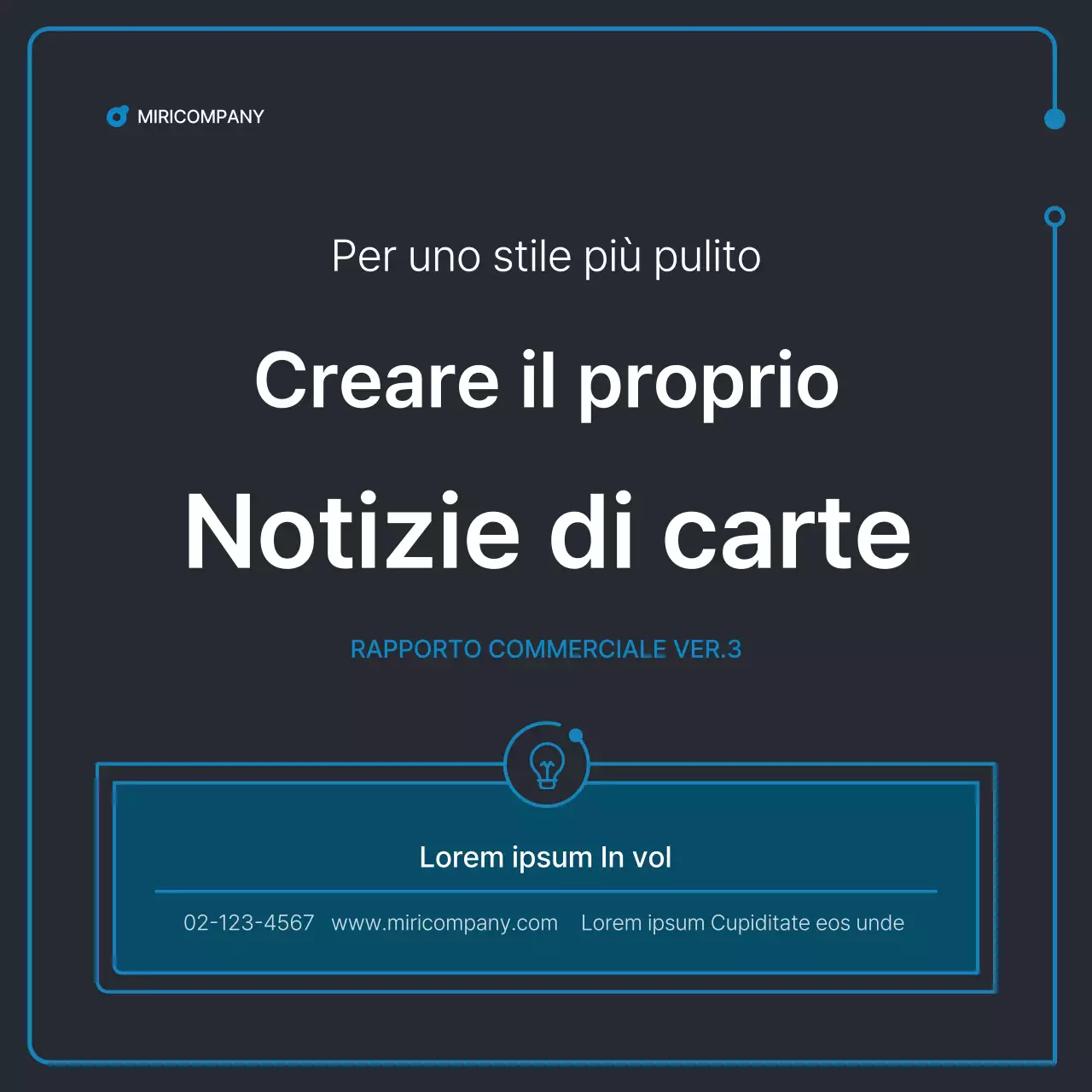 Forme geometriche semplici in nero e blu per il business