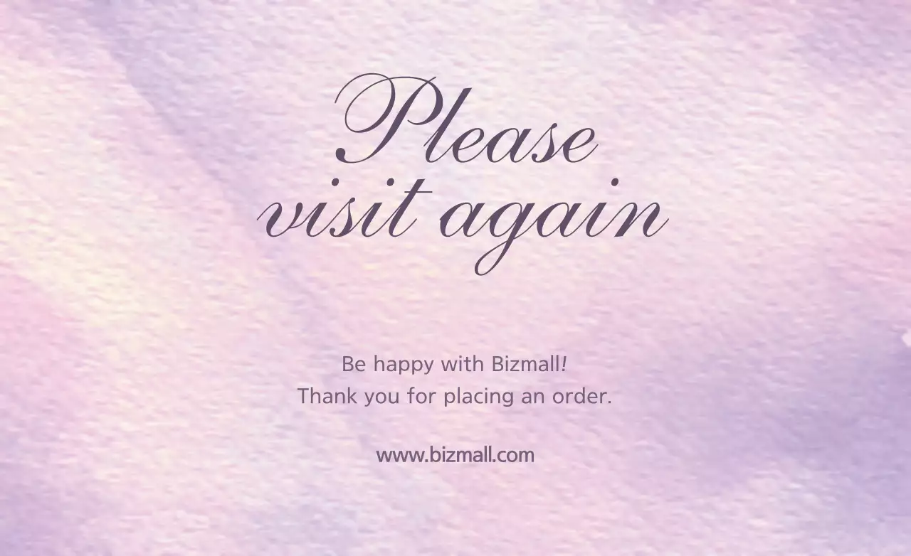 Banner de cartão de agradecimento elegante rosa