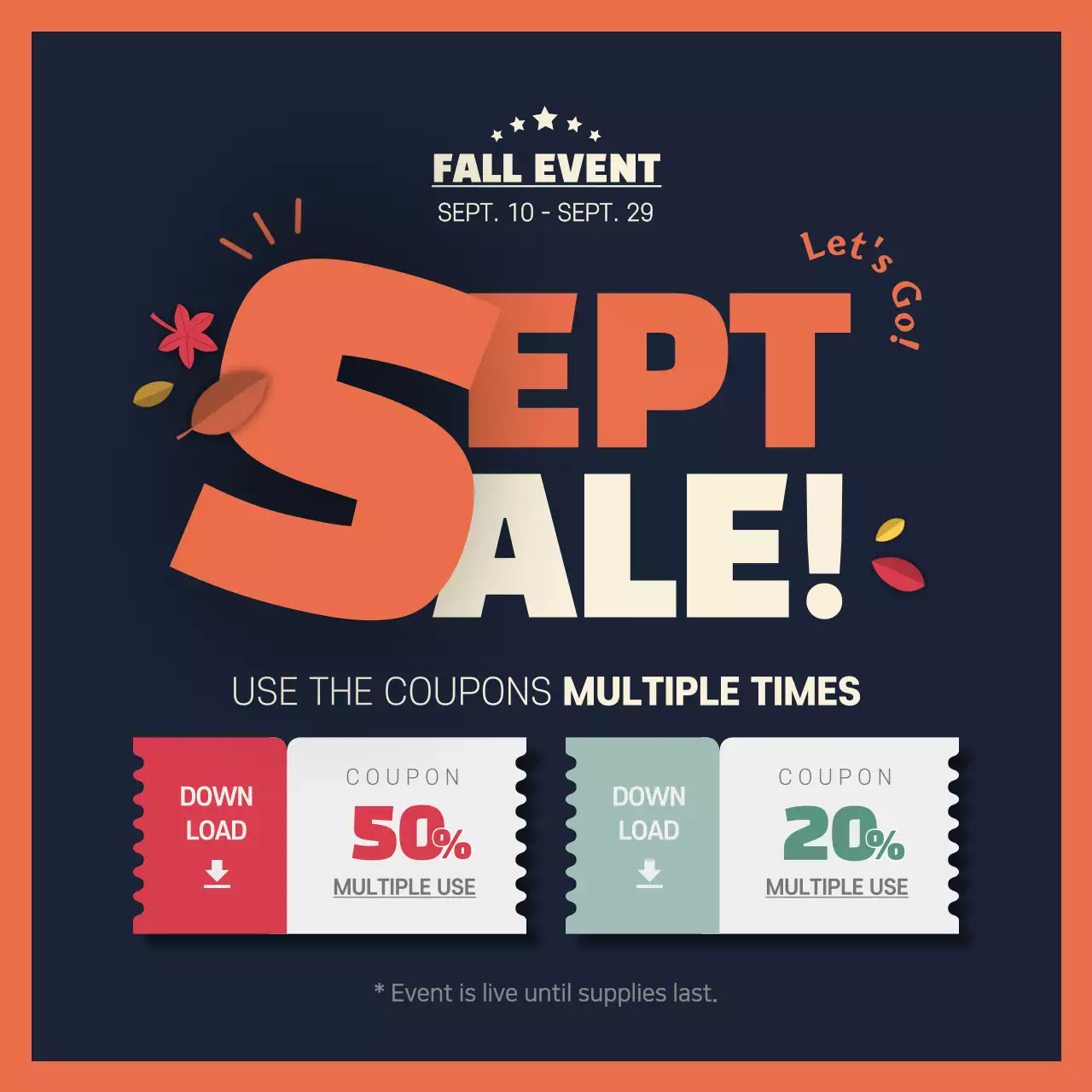 Postagem de promoção de venda da Navy Bold no Instagram