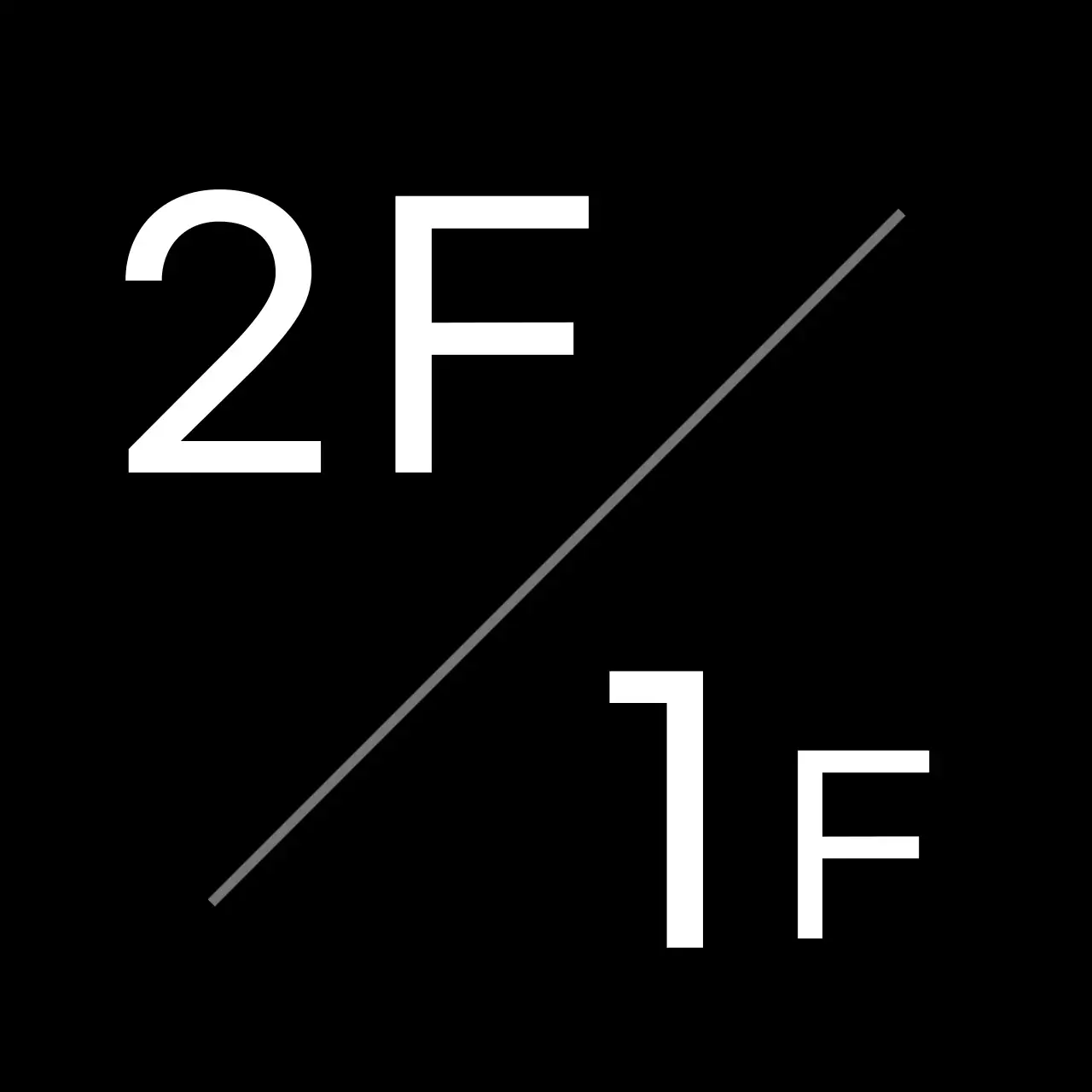 Black simple signage