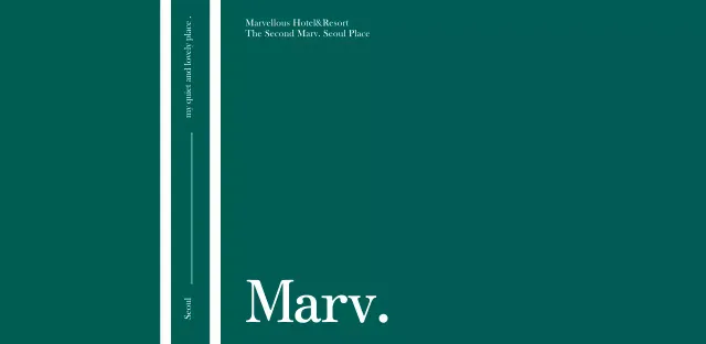 Calmly styled bottled water label with dark turquoise background