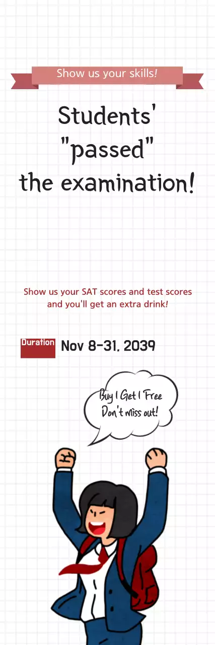 Banner de promoção de satélite simples vermelho