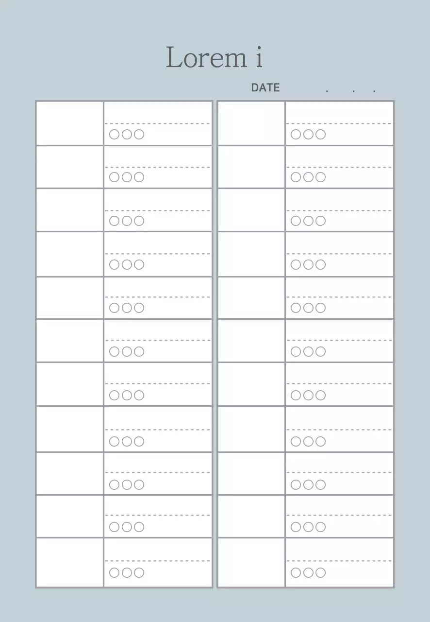 Garis biru kosakata bahasa Inggris sederhana