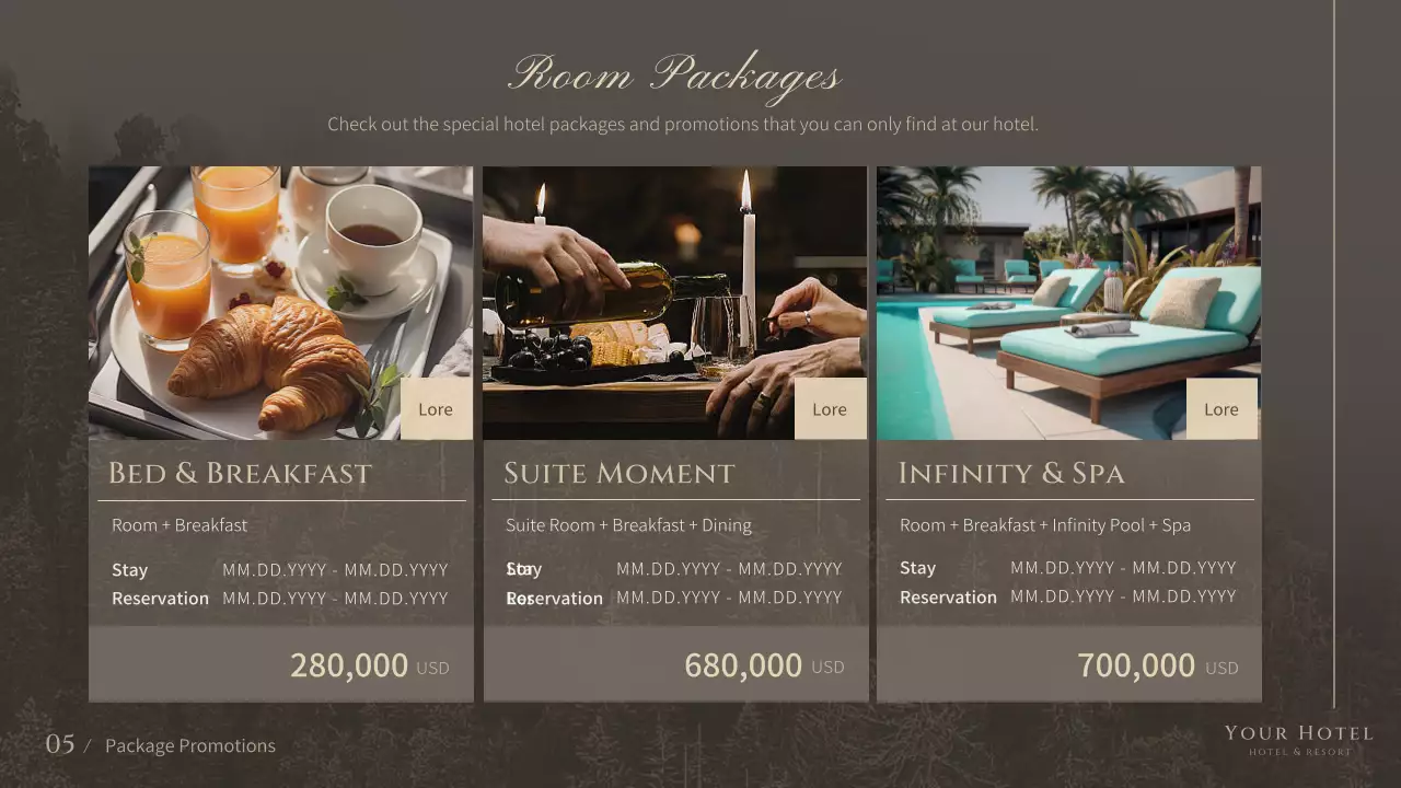 Beige Elegant Hotel Promotion Presentation