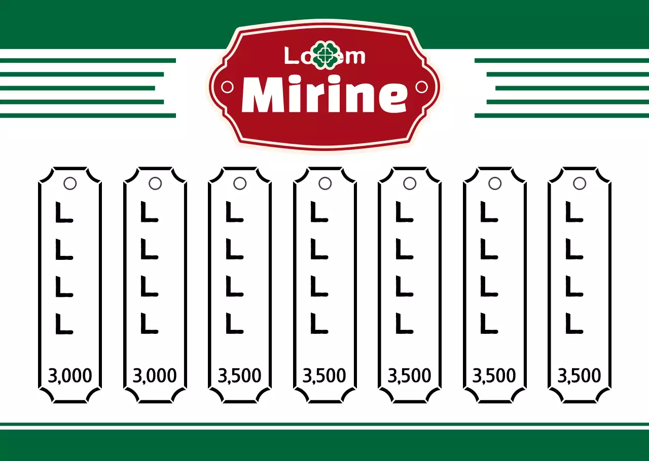 Yakitori menu with a retro concept