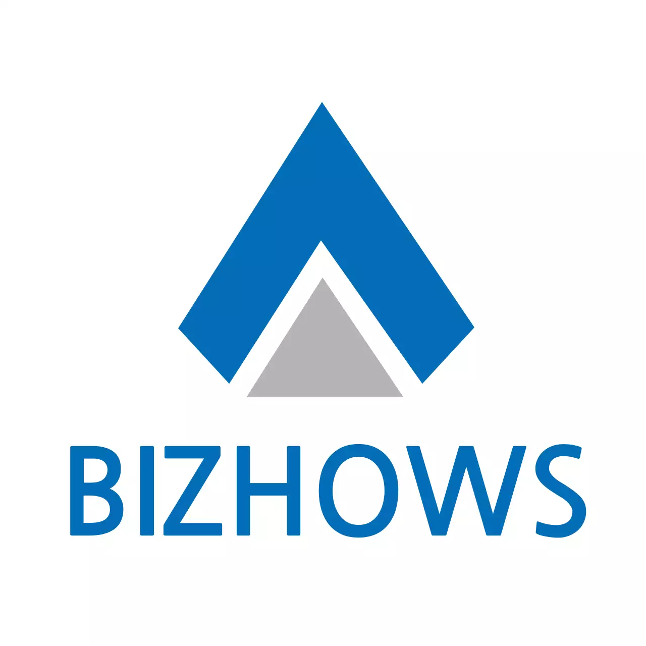 Blue Modern Business Card Logo