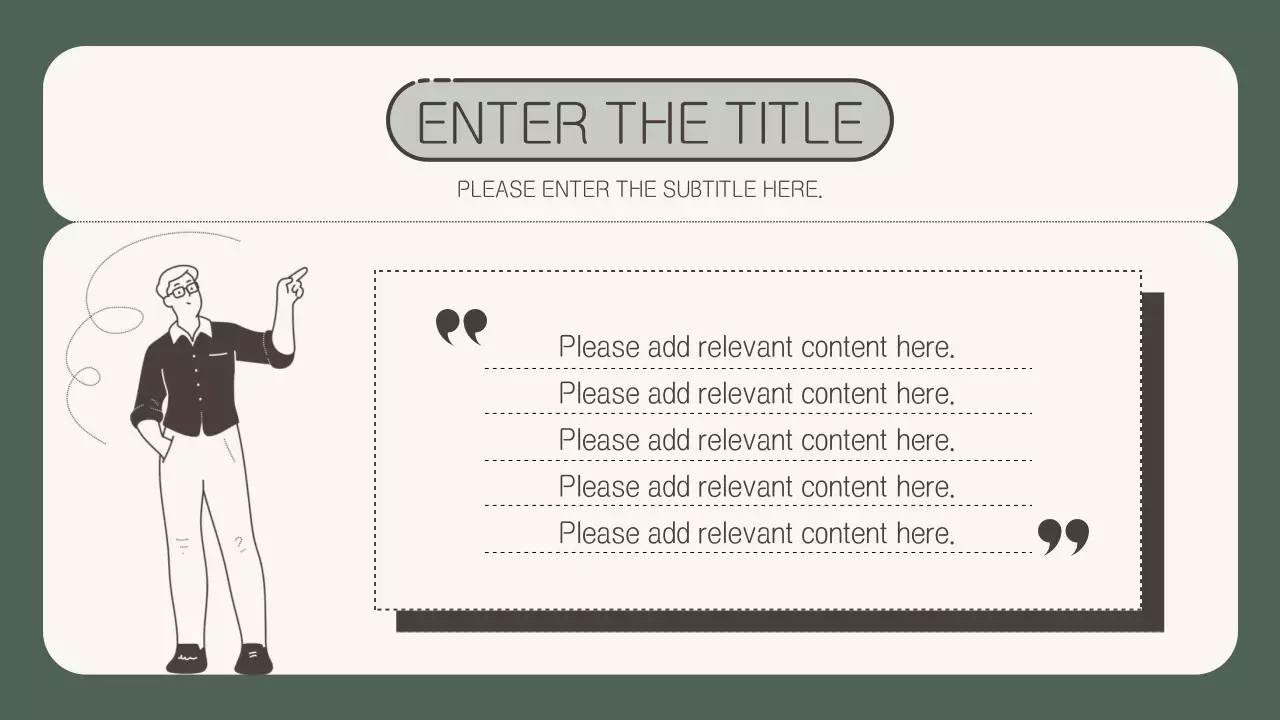 Beige Minimal Document Presentation