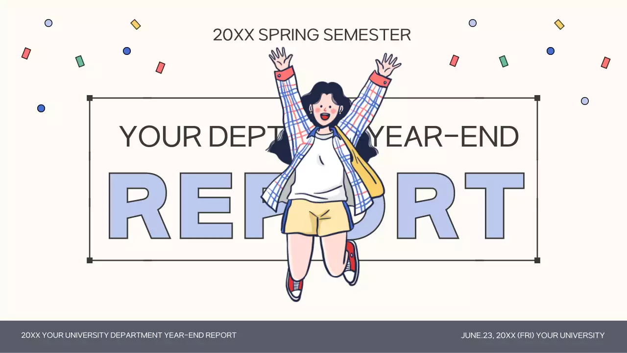 Beige Modern University Report Document Presentation