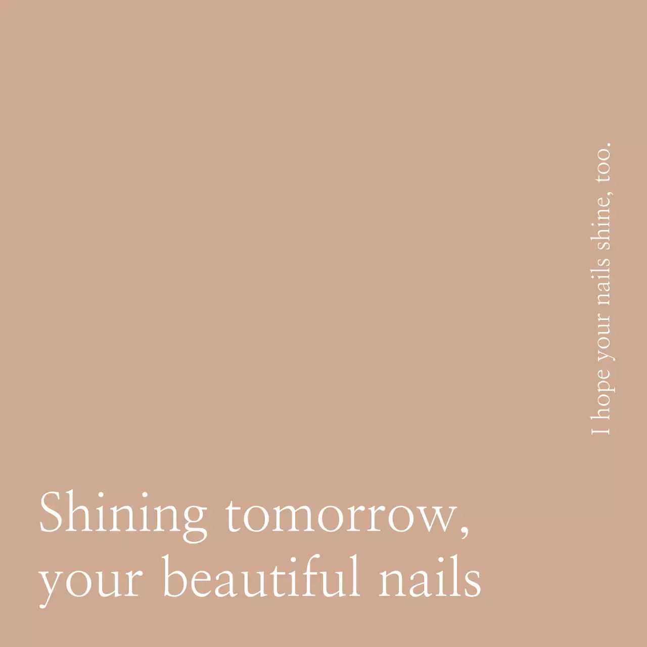 Nail art shop with a sentimental stationery concept