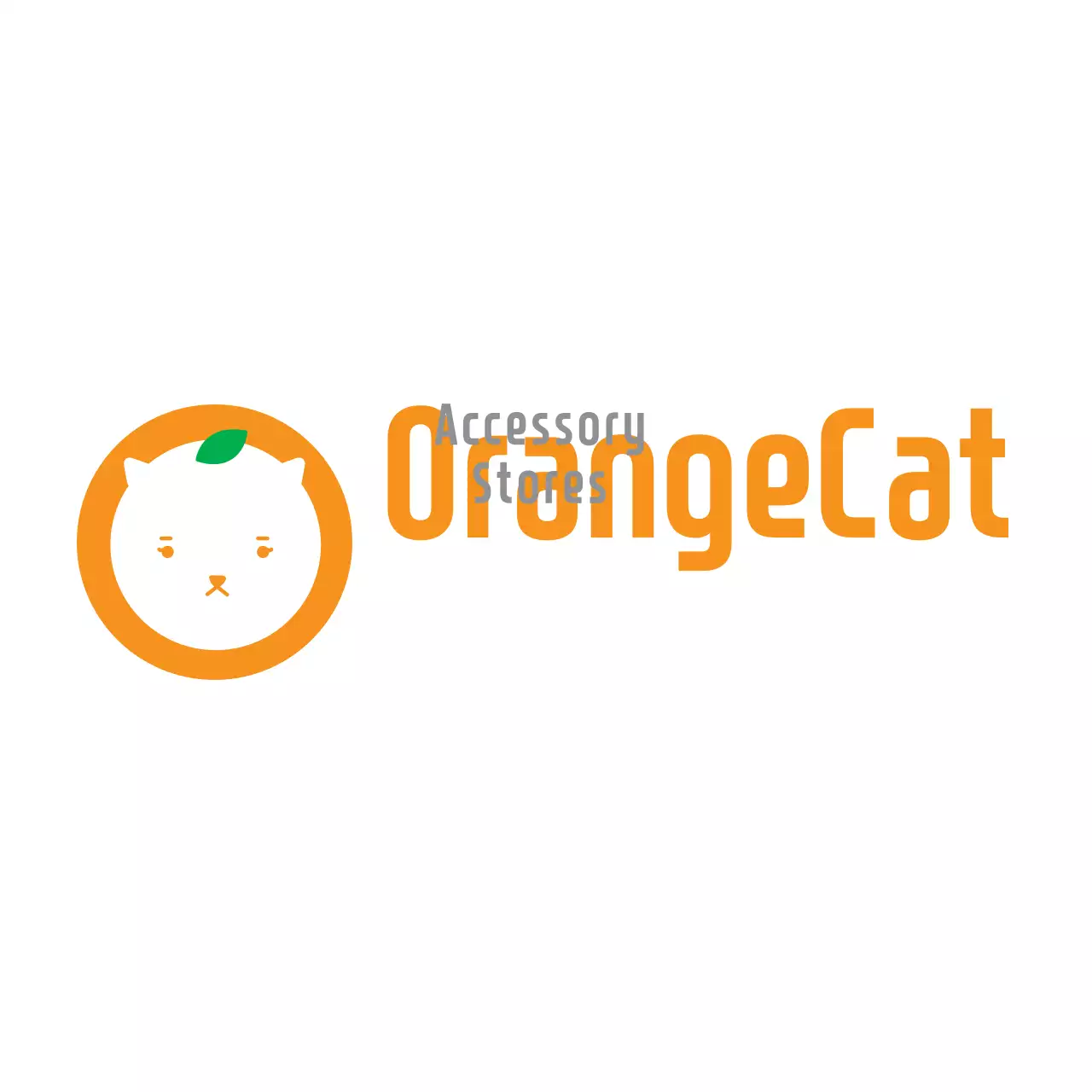 Orange Minimal Accessory Promotion Logo
