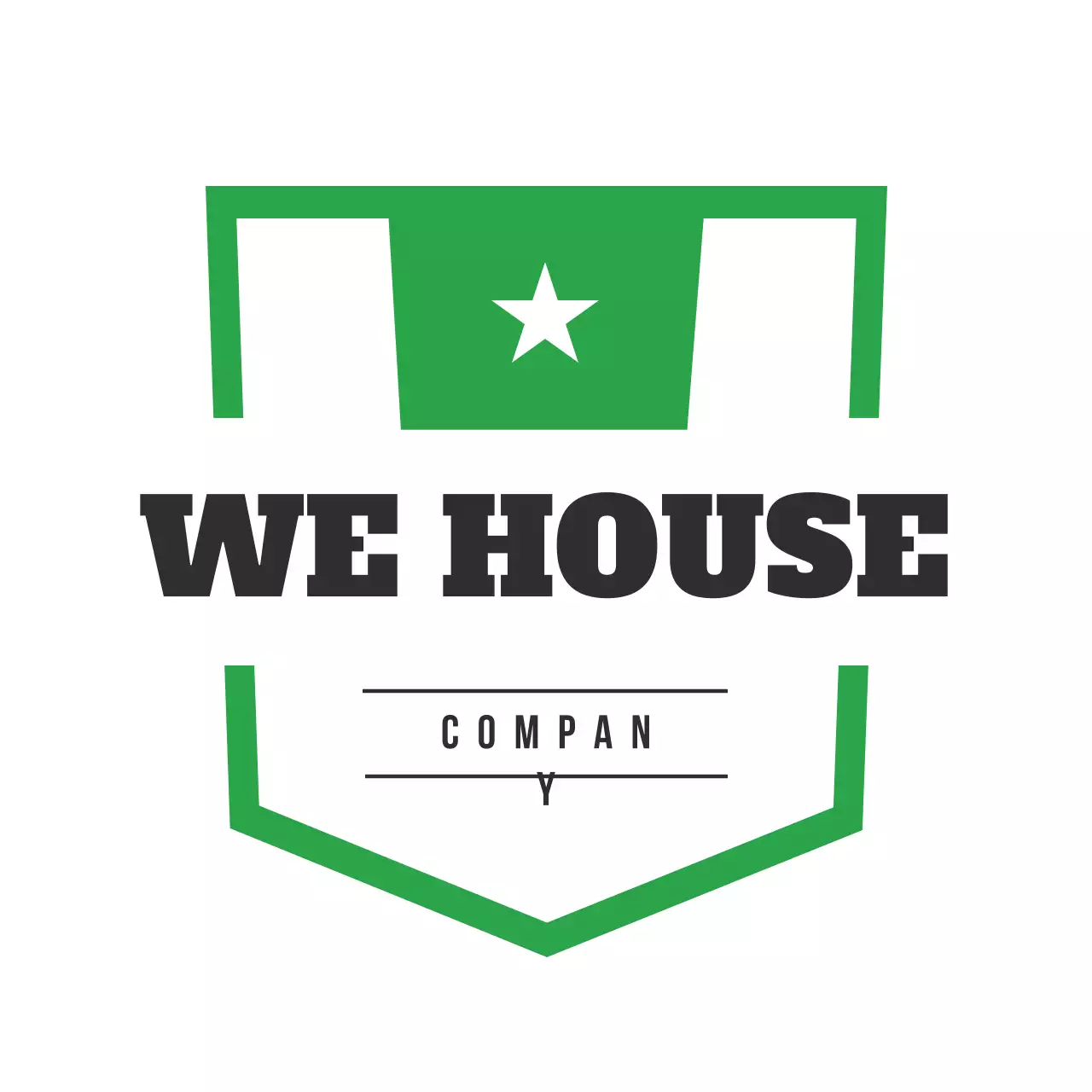 Green Simple Business Logo