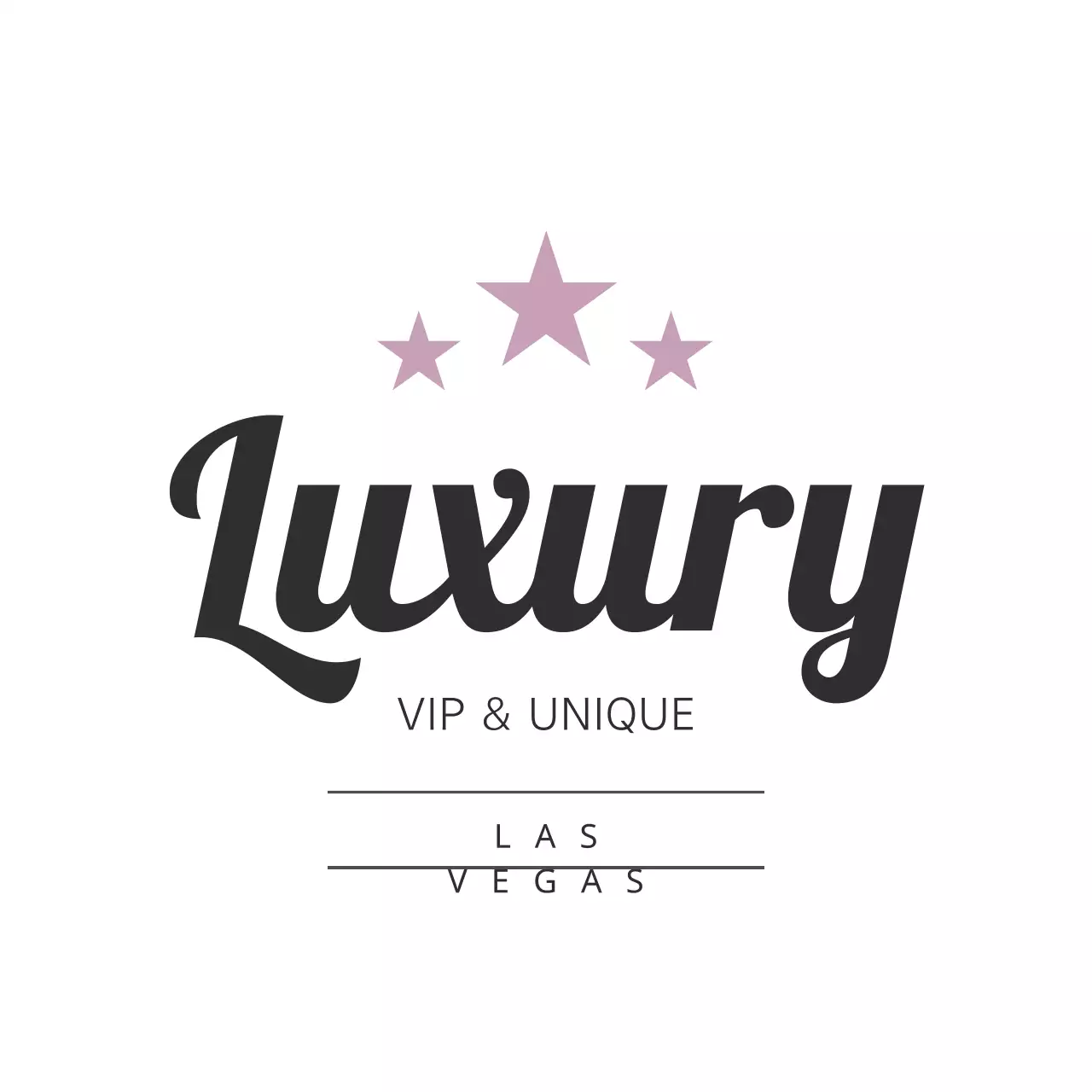 Black Elegant Luxury Promotion Logo