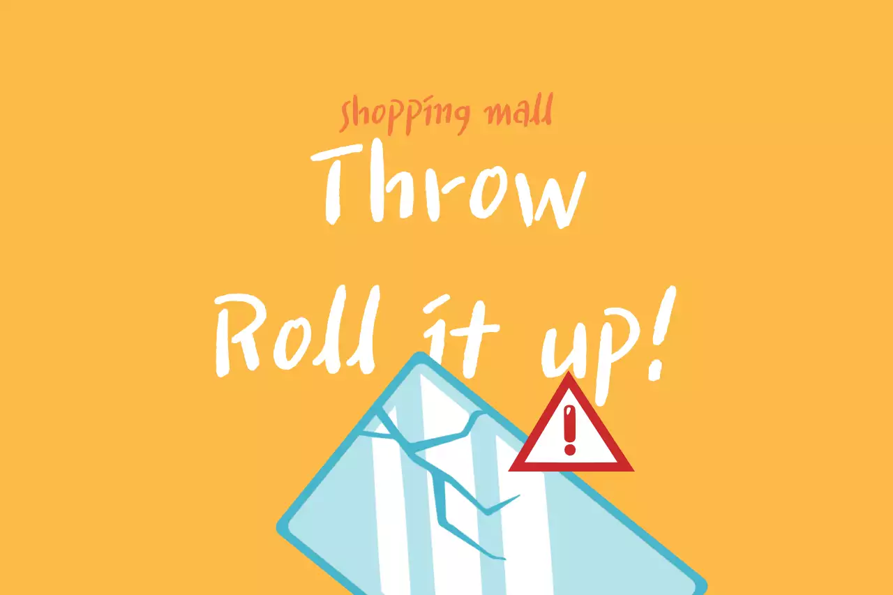 Yellow Trendy Shopping Promotion Banner