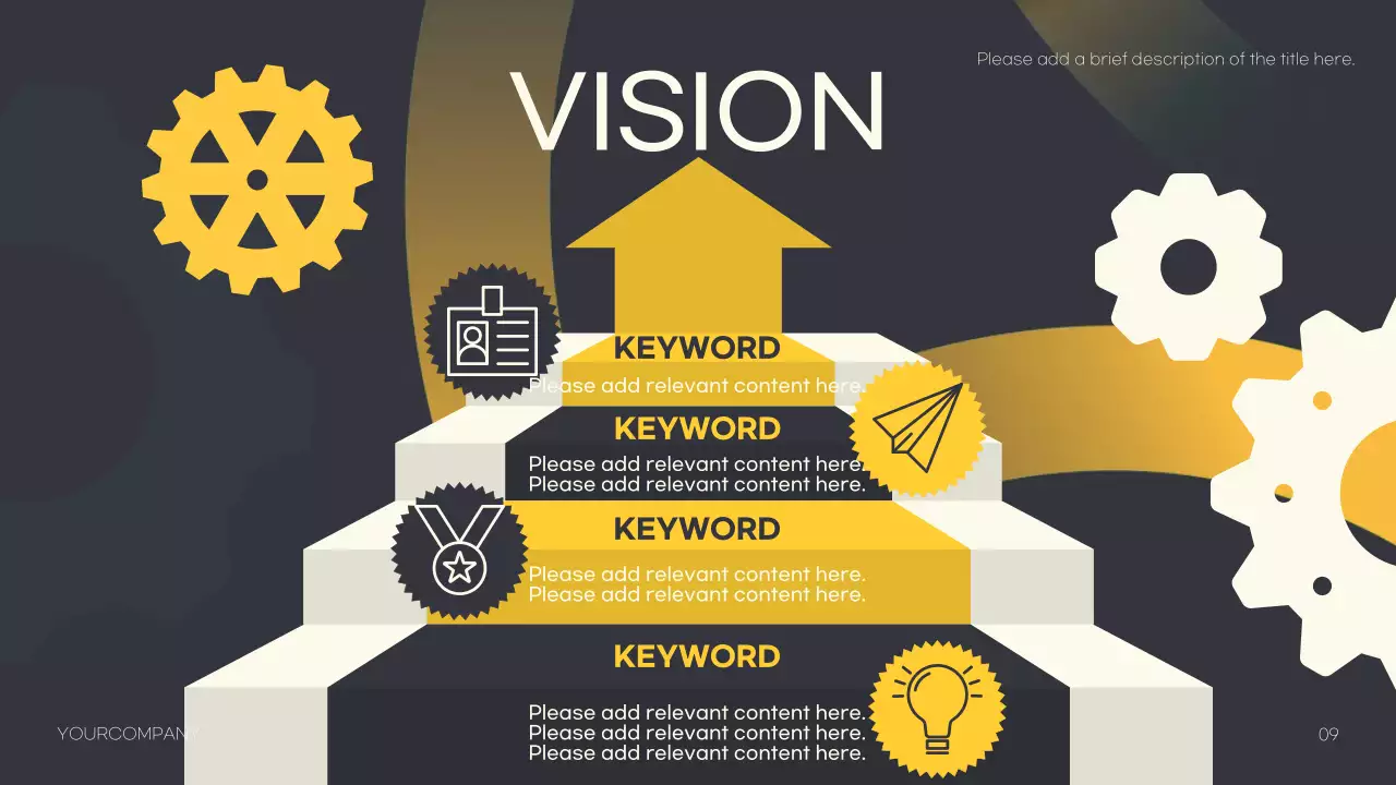 Yellow Abstract Business Plan Presentation