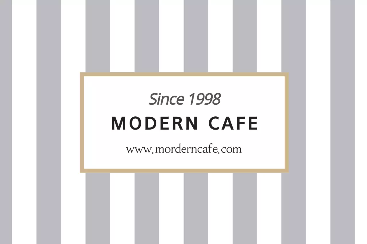 Modern Cafe
