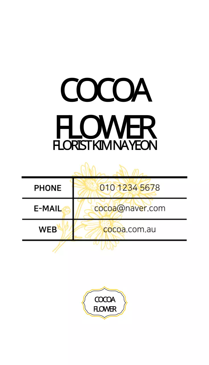Cocoflower