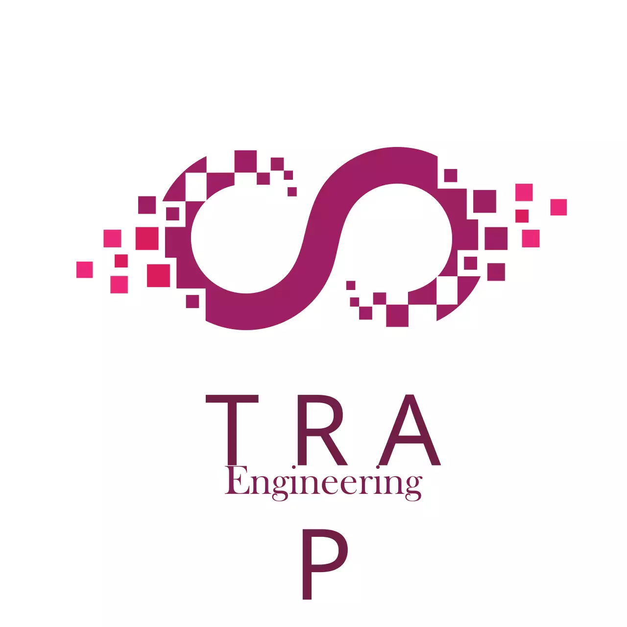 Purple Geometric Engineering Logo